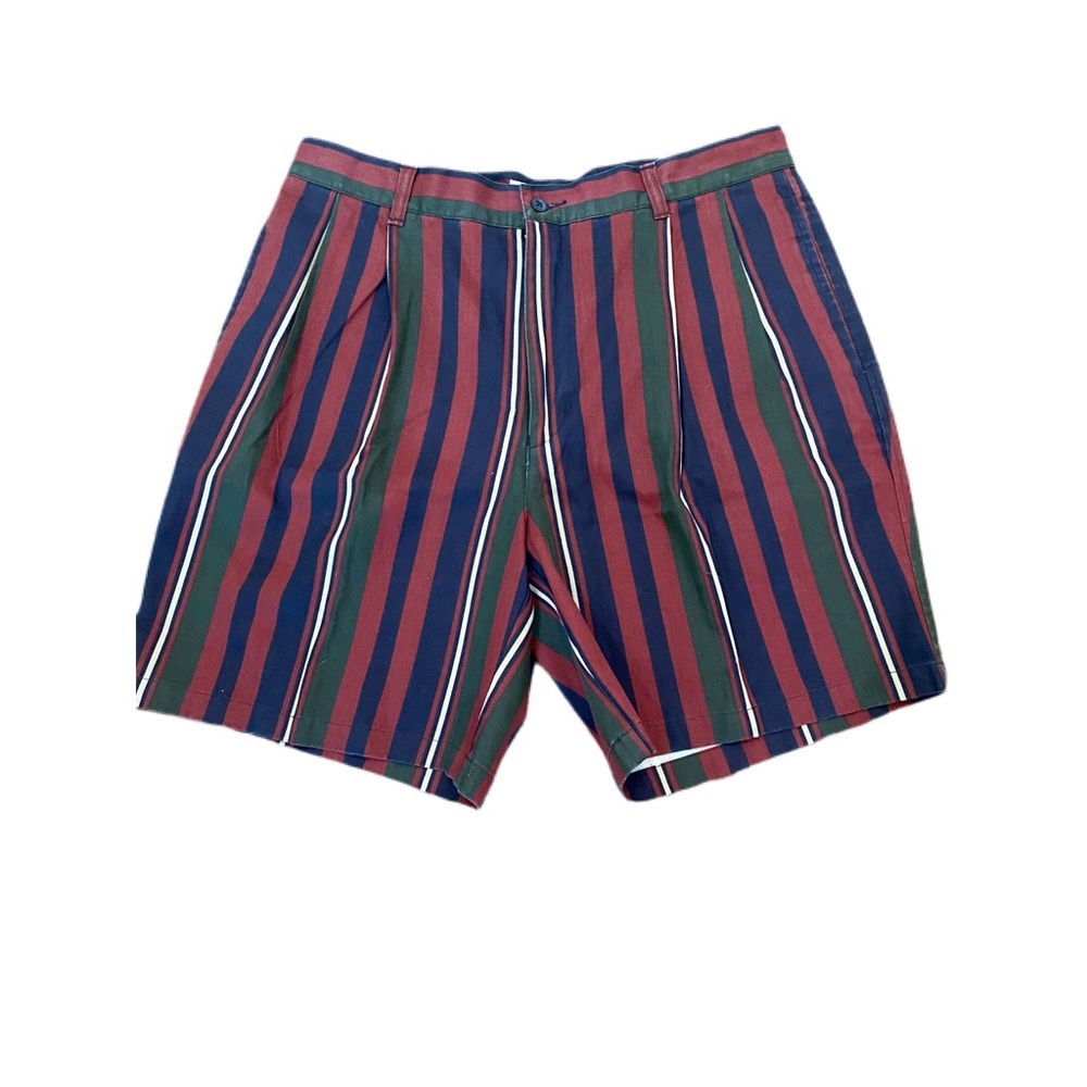 International Concepts Vintage Striped Shorts